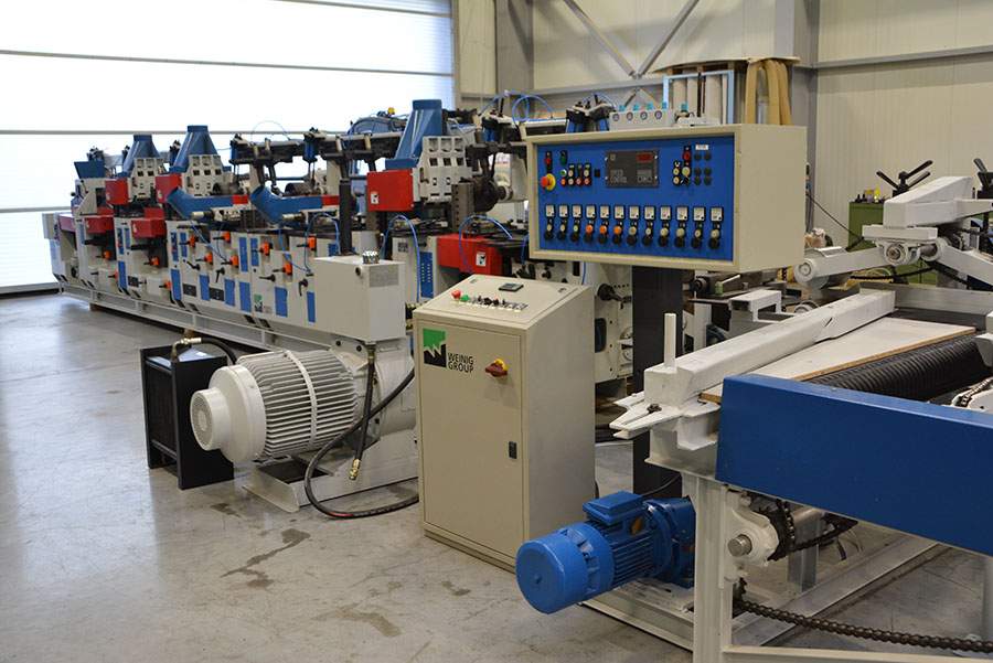 5755 - VIER SEITEN HOBELMASCHINE WEINIG HYDROMAT SUPER 30B