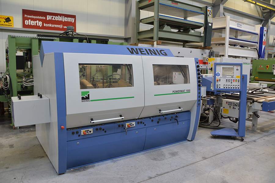 6641 - STRUGARKA CZETEROSTRONNA WEINIG POWERMAT 1000  FULL POWERLOCK