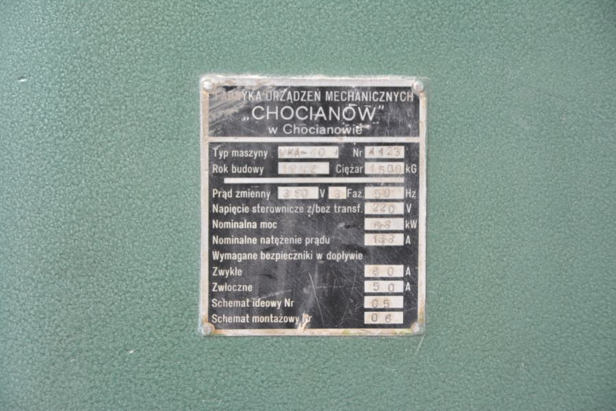 5964- WIERTARKA PIONOWA KADŁUBOWA CIECHANÓW WKA-40