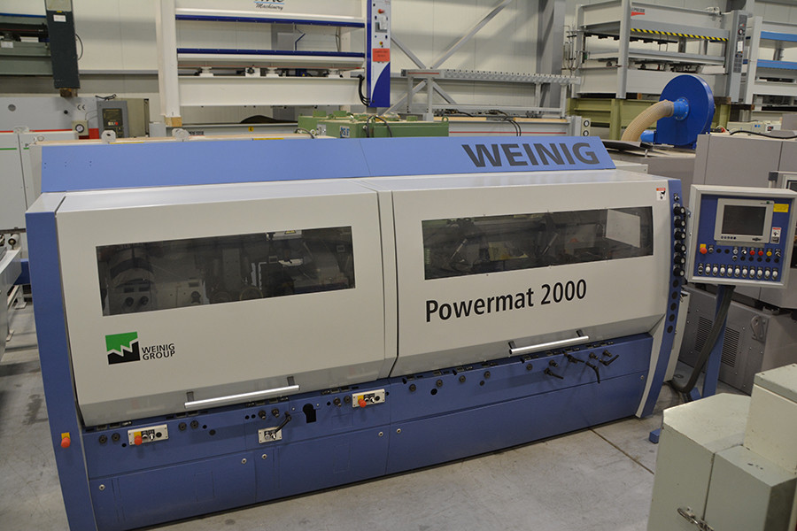 6652 - STRUGARKA CZTEROSTRONNA WEINIG POWERMAT 2000  FULL POWERLOCK