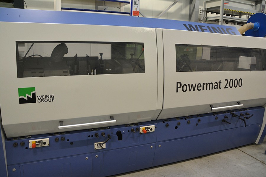 6652 - STRUGARKA CZTEROSTRONNA WEINIG POWERMAT 2000  FULL POWERLOCK