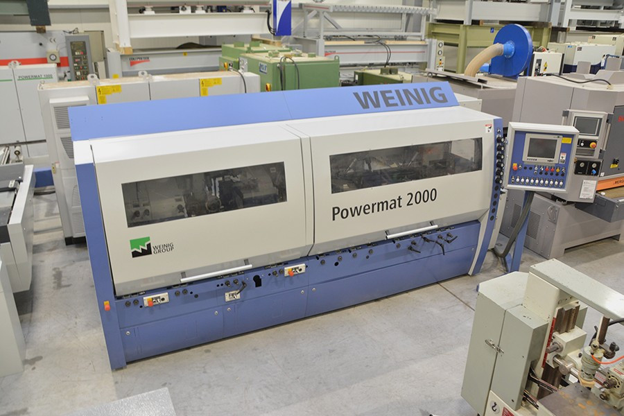 6652 - STRUGARKA CZTEROSTRONNA WEINIG POWERMAT 2000  FULL POWERLOCK