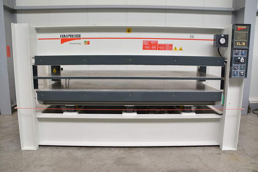 6667 - PRASA DO FORNIROWANIA ITALPRESSE XL/6 3000x1300