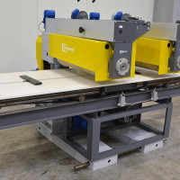 5817 - DOUBLE SHAFT POLISHING MACHINE JONSDORF