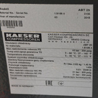 6457 - SPRĘŻARKA ŚRUBOWA KAESER SK25T