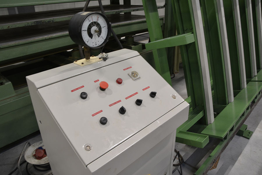 5738 - WOODEN BEAMS GLUING PRESS 11,5m