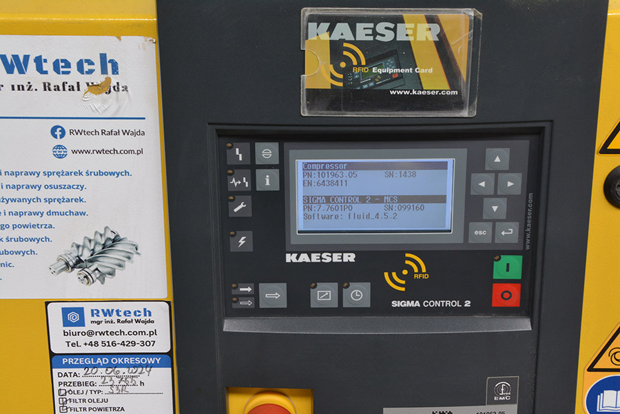 6457 - SPRĘŻARKA ŚRUBOWA KAESER SK25T