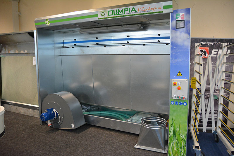 WET SPRAY BOOTH OLIMPIA