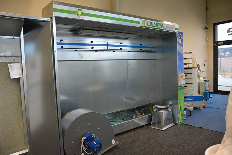 WET SPRAY BOOTH OLIMPIA