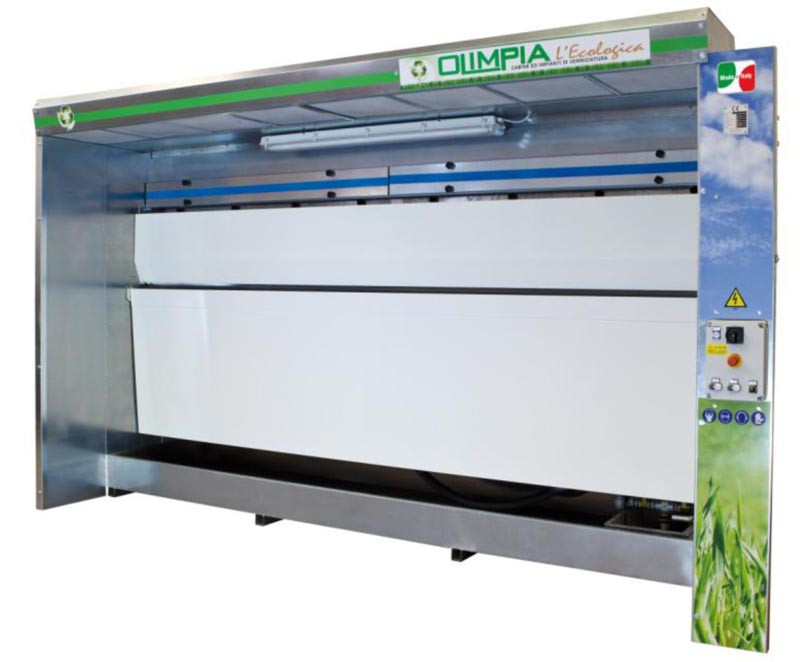 WET SPRAY BOOTH OLIMPIA 3m
