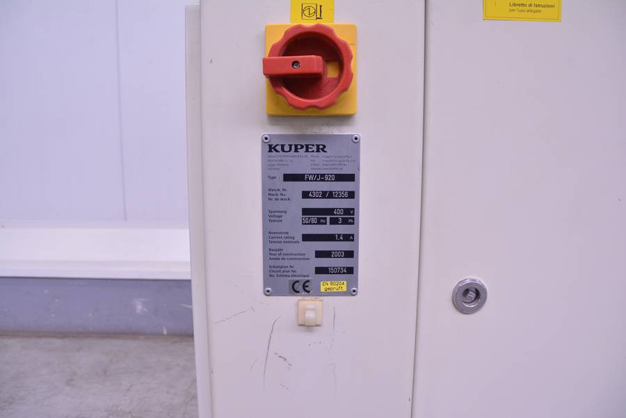 6289 - SPAJARKA DO FORNIRU KUPER FW/J 920