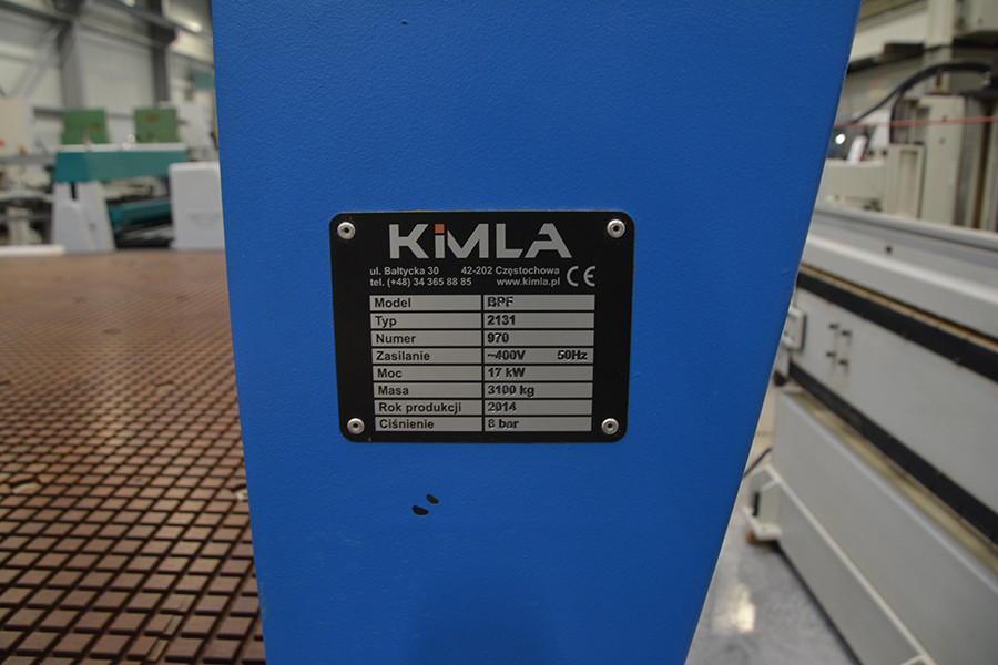 6528 - PLOTER FREZUJĄCY KIMLA BPF 2131