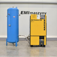 5976- KOMPRESOR ŚRUBOWY KAESER AIRTOWER 26+ BUTLA 500L