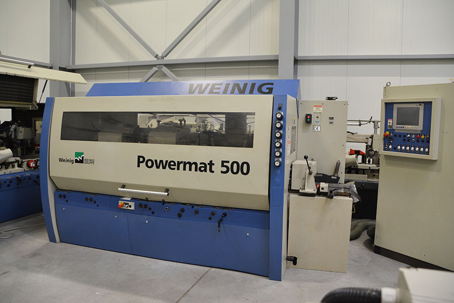 5649 - STRUGARKA CZTEROSTRONNA WEINIG POWERMAT 500