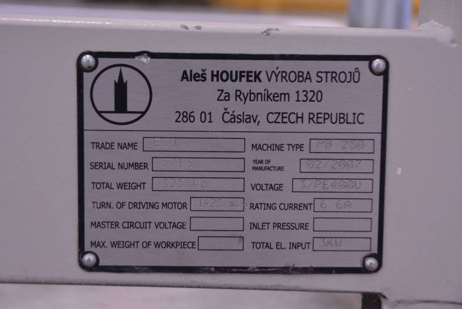 6304 - SZLIFIERKA DŁUGOTAŚMOWA HOUFEK ECO PB 250