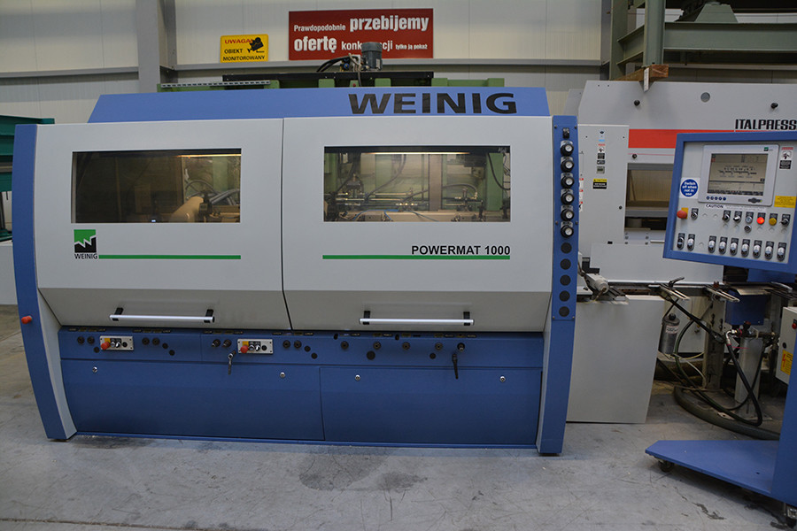 6641 - STRUGARKA CZETEROSTRONNA WEINIG POWERMAT 1000  FULL POWERLOCK