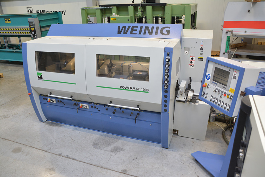 6641 - STRUGARKA CZETEROSTRONNA WEINIG POWERMAT 1000  FULL POWERLOCK