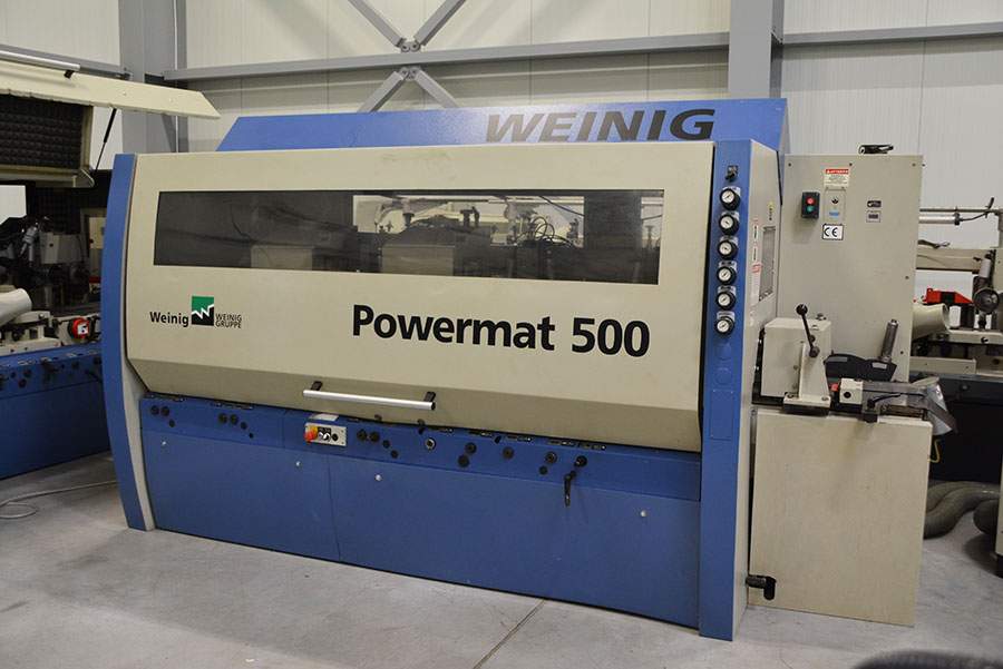 5649 - STRUGARKA CZTEROSTRONNA WEINIG POWERMAT 500