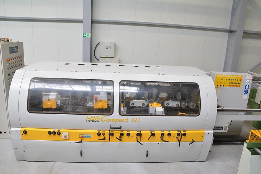 5637 - STRUGARKA CZTEROSTRONNA LEADERMAC COMPACT 823 DO MOKREGO