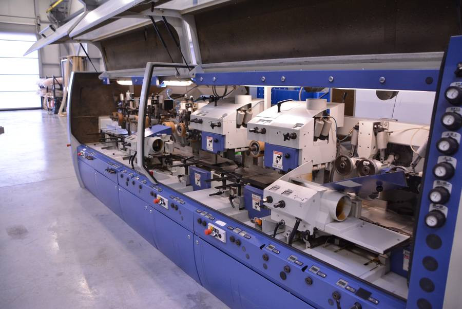 6262 - PROFILARKA STRUGARKA CZTEROSTRONNA WEINIG POWERMAT 1000