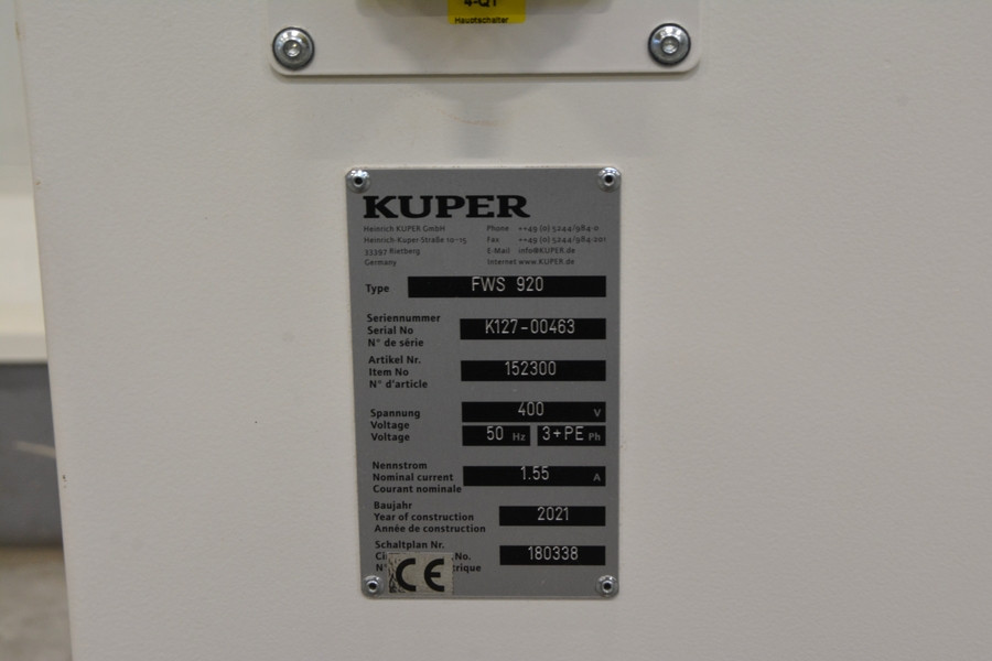 6511 - SPAJARKA KUPER FWS 920