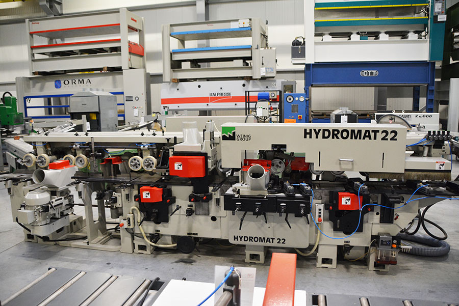 5534 - STRUGARKA CZTEROSTRONNA WEINIG HYDROMAT 22B