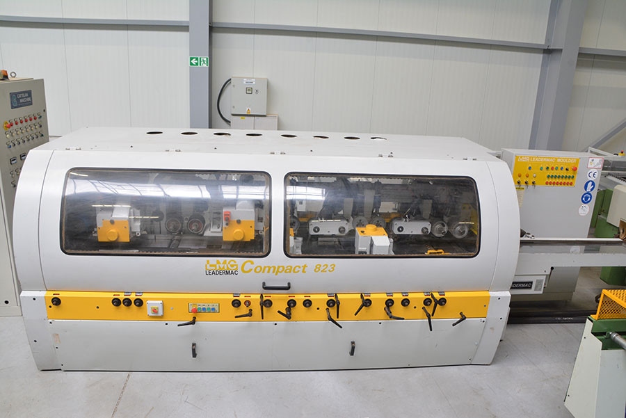 5637 - STRUGARKA CZTEROSTRONNA LEADERMAC COMPACT 823 DO MOKREGO