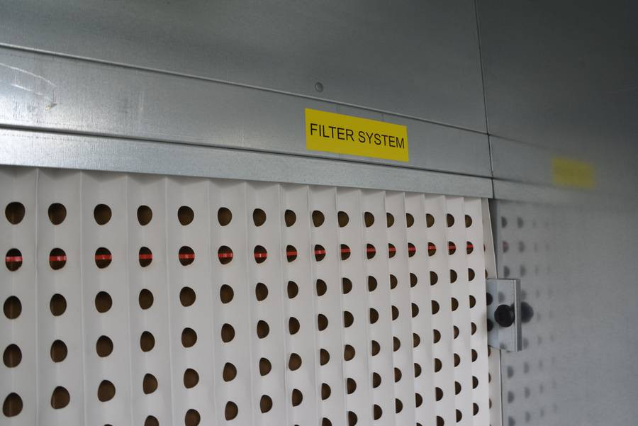 6435 -ŚCIANA LAKIERNICZA FENICE/SUCHA KABINA DO MALOWANIA NATRYSKOWEGO