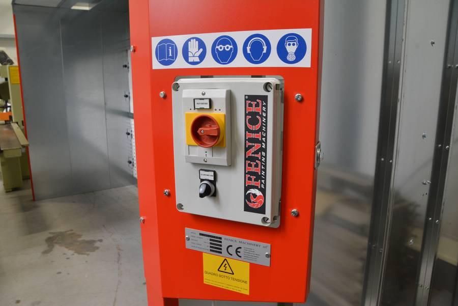 6435 -ŚCIANA LAKIERNICZA FENICE/SUCHA KABINA DO MALOWANIA NATRYSKOWEGO