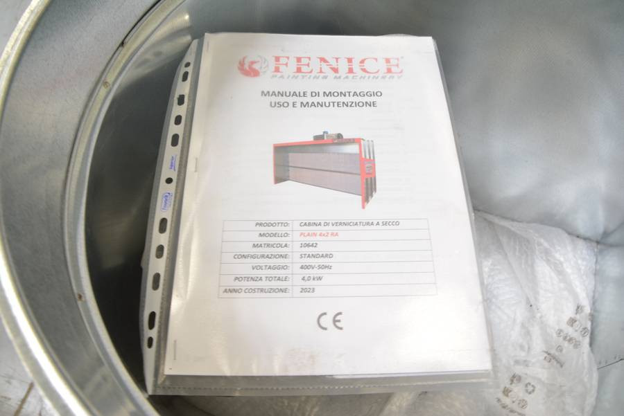 6435 -ŚCIANA LAKIERNICZA FENICE/SUCHA KABINA DO MALOWANIA NATRYSKOWEGO