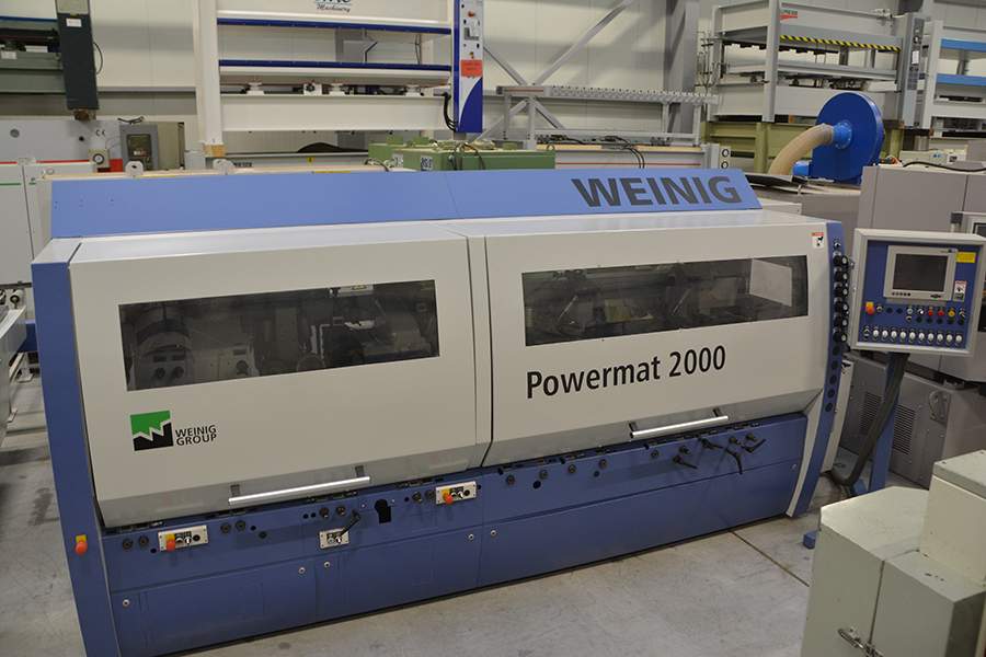 6652 - STRUGARKA CZTEROSTRONNA WEINIG POWERMAT 2000  FULL POWERLOCK