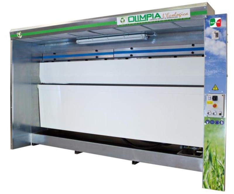 ŚCIANA LAKIERNICZA WODNA OLIMPIA 3m - NOWA