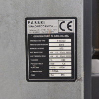 6080 - PIEC NADMUCHOWY FABBRI F85