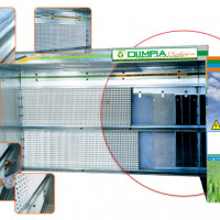 ŚCIANA LAKIERNICZA OLIMPIA 2 METRY - NOWA