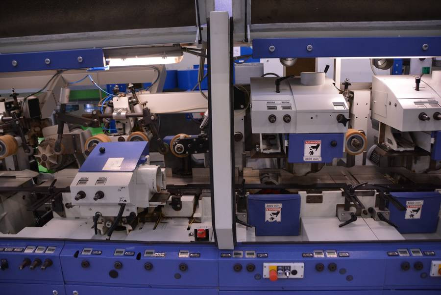 6262 - PROFILARKA STRUGARKA CZTEROSTRONNA WEINIG POWERMAT 1000