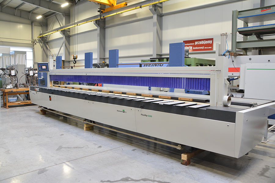 6653 - PIŁA WZDŁUŻNA / OBRZYNARKA DO DESEK  WEINIG RAIMANN FLEXIRIP 6200